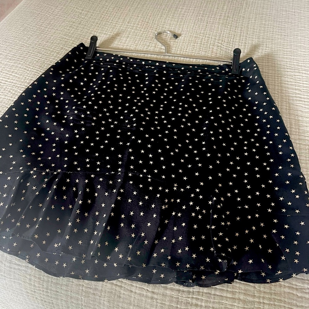 Mini skirt in night stars
